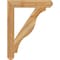 Ekena Millwork Funston Craftsman Rough Sawn Bracket, Western Red Cedar, 4"W x 26"D x 34"H BKT04X26X34FST04RWR - alternate 2
